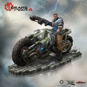 Gears-of-War-4-Collector-039-s-Edition-PVC-Statue-JD-Fenix-28-cm-Triforce