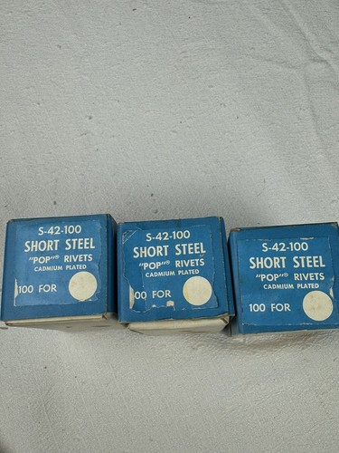 3 United Pop Rivets Uncounted