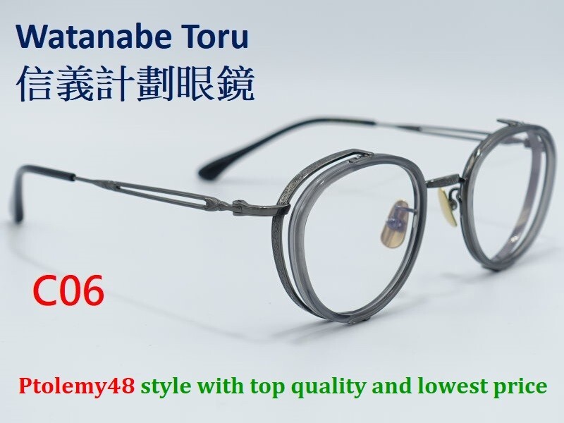 WT titanium round optical frames eyeglasses spect… - image 15