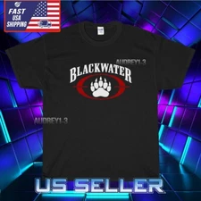 NEW BLACKWATER BLACK WATER LOGO MEN'S T-SHIRT FUNNY AMERICAN USA SIZE S-5XL