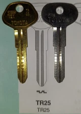 Toyota, TR25, TO2, T81A, Vintage Key Blank.