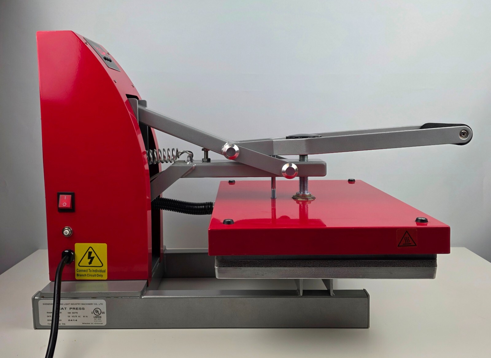 Hotronix Clam Basic Heat Press 11" x 15" Model OPP11-120 "WORKS GREAT!"