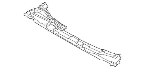 Genuine Ford Cowl Grille Lower Extension DG1Z-54021A36-A