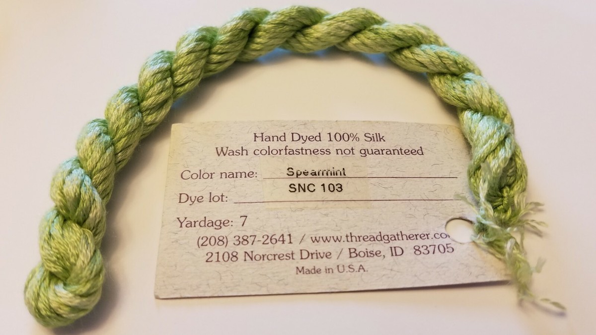 Thread Gatherer Silk ’N Colors 103 - 9912 You Choose Hand-Dyed Silk Floss 7  yd  eBay