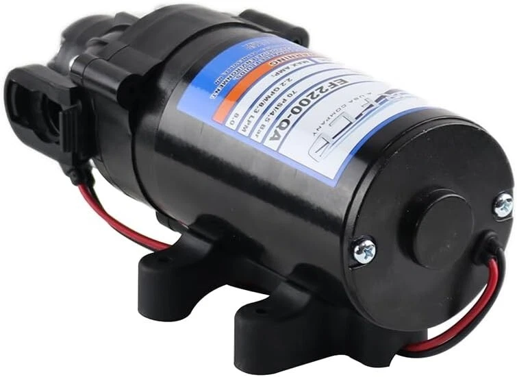Industrial-Grade 12V Diaphragm Pump with Quick Connect Fittings & 70 PSI Output - Image 4 of 4