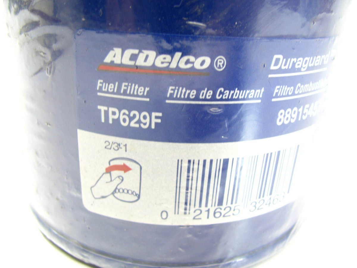 ACDelco Fuel Filter TP629F Replaces P3528A 33504 LK96CA ACDelco Fuel Filter TP629F Replaces P3528A 33504 LK96CA