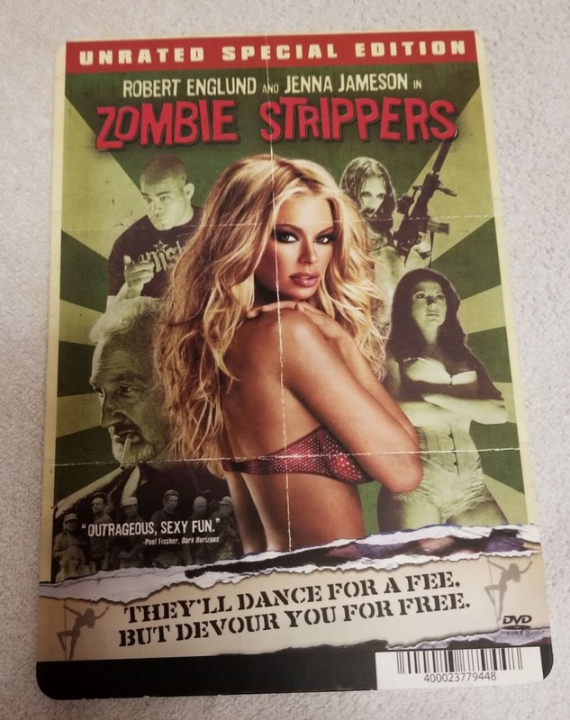 nice!! ZOMBIE STRIPPERS lobby card movie poster JENNA JAMESON 8" by 5 1/2"
