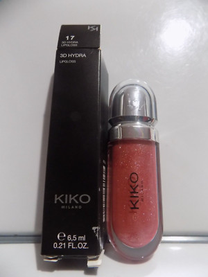 KIKO MILANO 3D Hydra Lipgloss Softening Lip Gloss ''SHADE 17'' *READ*