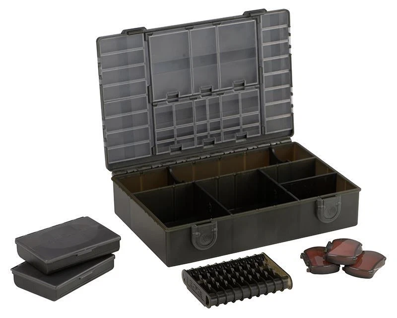 Fox Edges Medium Loaded Tackle Box Carp Fishing