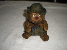 Meanies Series 2 Burny The Bear Plush The Idea Factory NWT