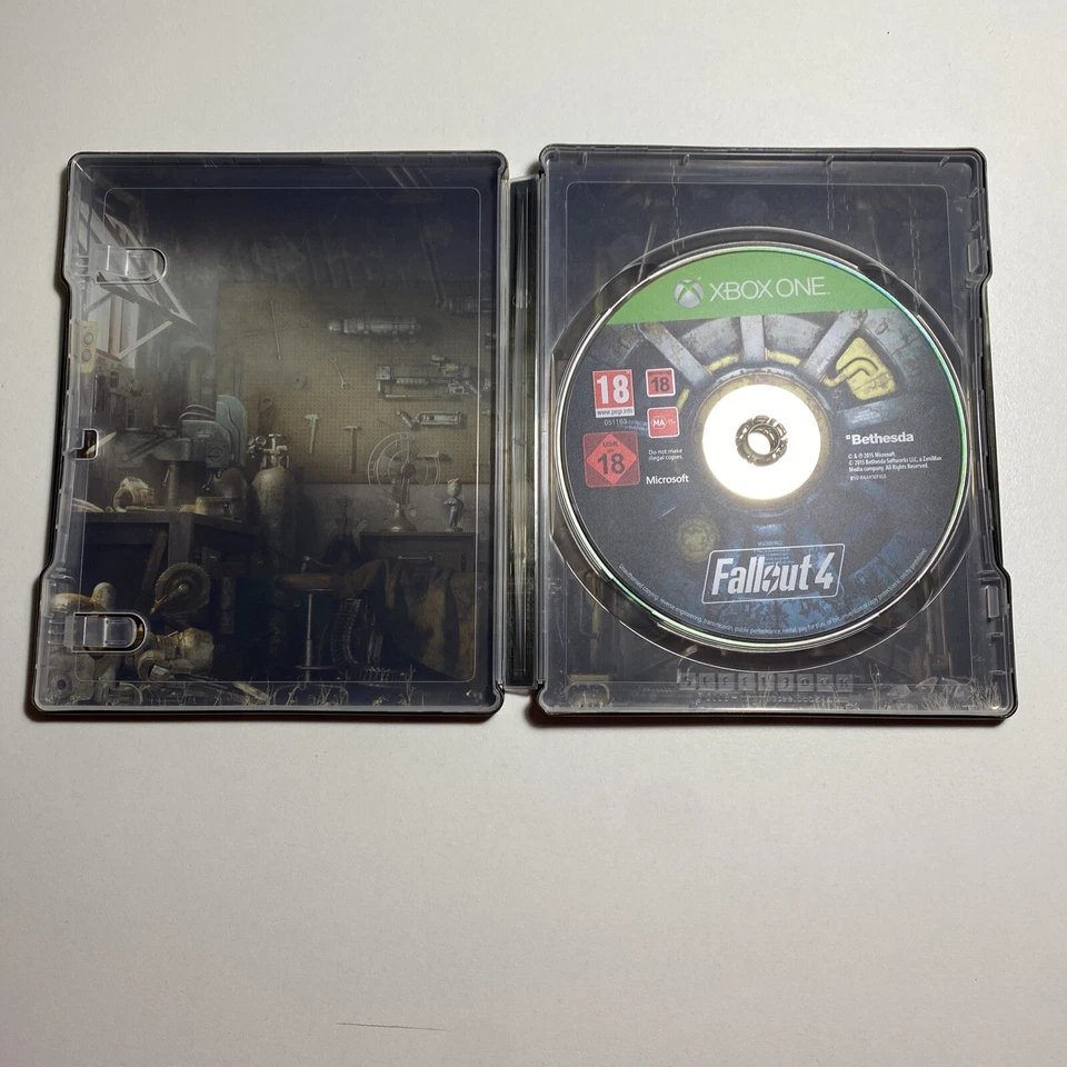 Xbox One Fallout 4 Pip-Boy Edition Steel Case. Mint Condition - Free Postage - Image 2 of 3
