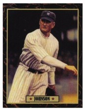 Walter Johnson Cards and Autograph Guide 3