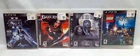PS3 4 Game Lot - SW Unleashed 2, Dark Kingdom, Wild Things & Lego Harry Potter