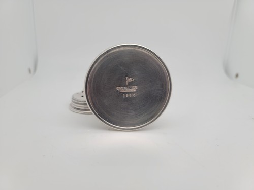 Antique Art Deco Walker And Hall Silverplate Salt Shaker Sheffield England - Picture 6 of 6