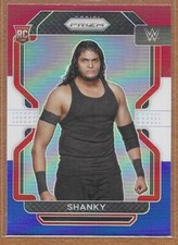 2022 Prizm WWE Shanky Rookie Red, White & Blue Prizm No. 120