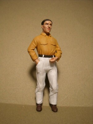 FIGURINE 1/18 TAZIO NUVOLARI VROOM NON PEINT CMC SPARK GP