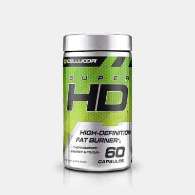 Cellucor SuperHD High-Definition Fat Burner 60 Capsules Dietary Supplement