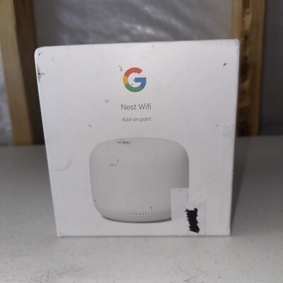 Google Nest Wifi AC1200 Add-on Point Range Extender - Snow GA00667-US