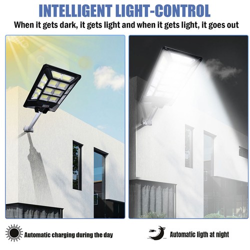 99999900LM LED Brillo Lleno Focos Lampara Sensor De Movimient Solar De Calle Luz - Picture 98 of 133