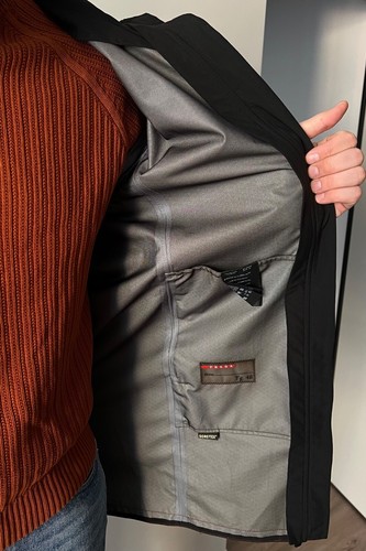 Prada Gore-Tex Coat Black Tab Jacket - Picture 9 of 19