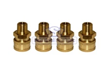 Pressure Washer | Quick Connect Socket | 3/8" Male NPT | Brass | 4 Pack