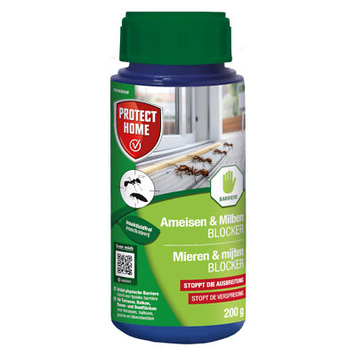 Protect Home Ameisen & Milben Blocker 200 g Streupulver physische Barriere