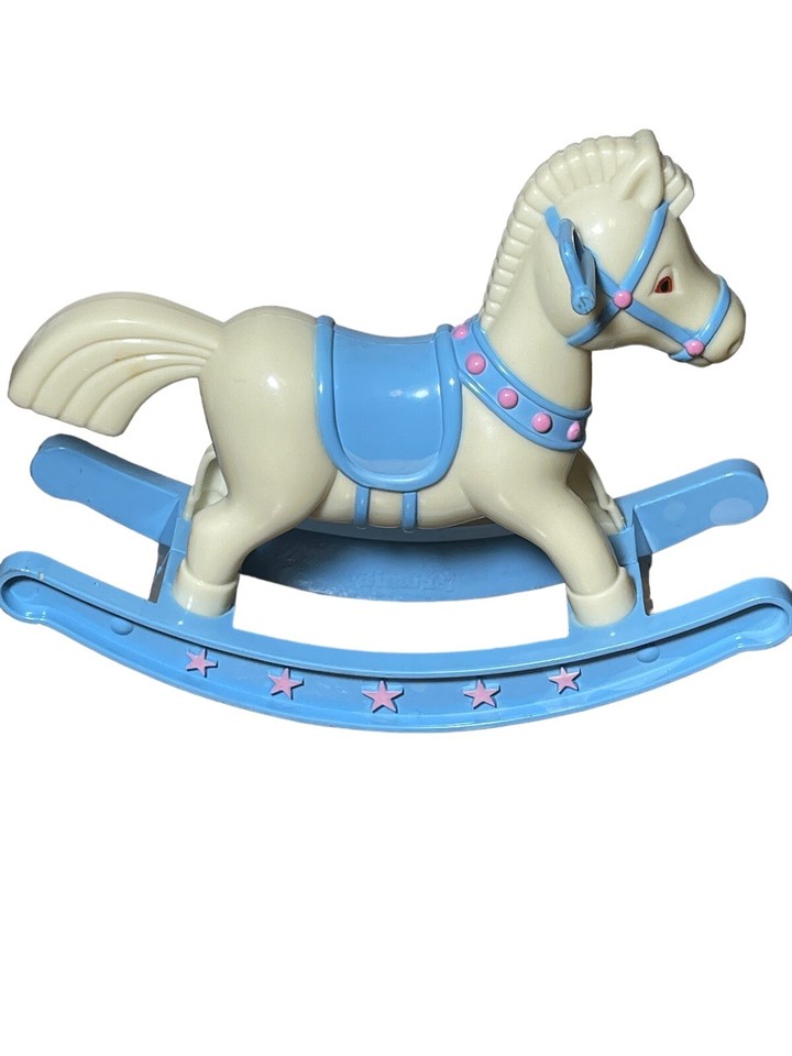 Doll's Toy Hobby Horse / Rocking Horse from Simba brand - Pastel Colors ...