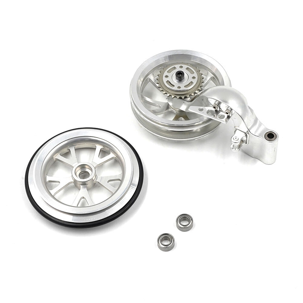 ムーモ Xtra Speed Aluminum Wheel Set For 1/8 Kyosho Motorcycles RC