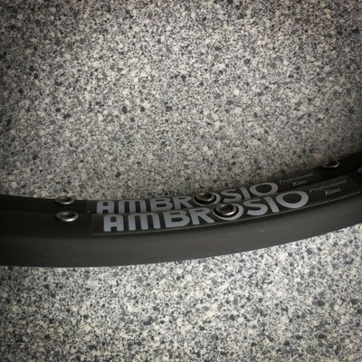 Jantes Tubular 700C 28 Trous Jantes Vélo Route Ambrosio Formula 20 Crono 28 Trous - Tubular 700C - NOS Vintage Roues Vélo Contre-la-montre Vintage