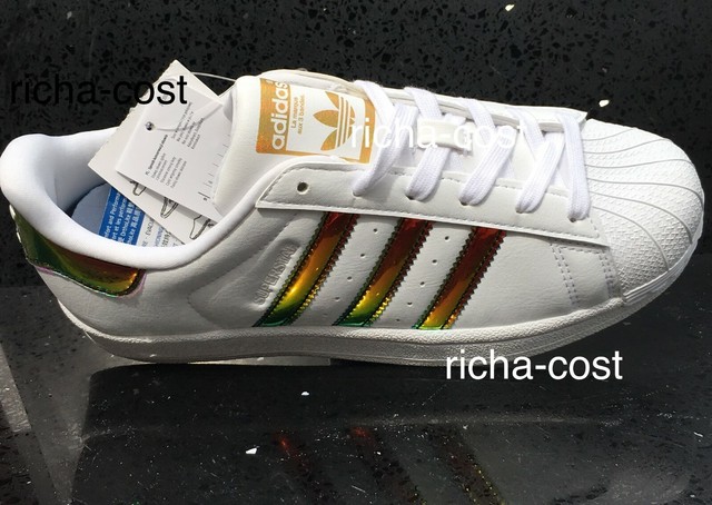 childrens adidas superstar iridescent