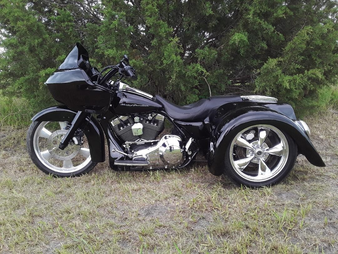 Harley Davidson Independent Suspension Trike Conversion, Harley Trikes