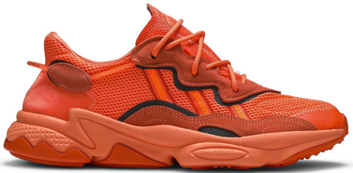 Adidas‎ Ozweego Shoes Mens 12 Bold Orange Mesh Chunky Lifestyle Sneakers EE6465 Adidas Ozweego Bold Orange 2019 Mens retro | Mercari main image 2