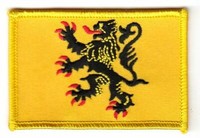AufnäHer Frankreich - Nord-Pas-De-Calais Patch Flagge Fahne