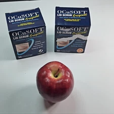 OCuSOFT Lid Scrub Original Pre-Moistened 60 Pads Irritated Eyelids Expires 12/27