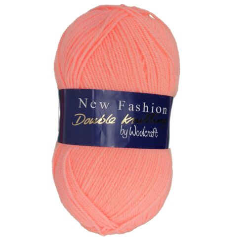 Woolcraft NEW FASHION DK Knitting Yarn / Wool - 100g Double Knit Ball -78 Shades - Picture 57 of 69