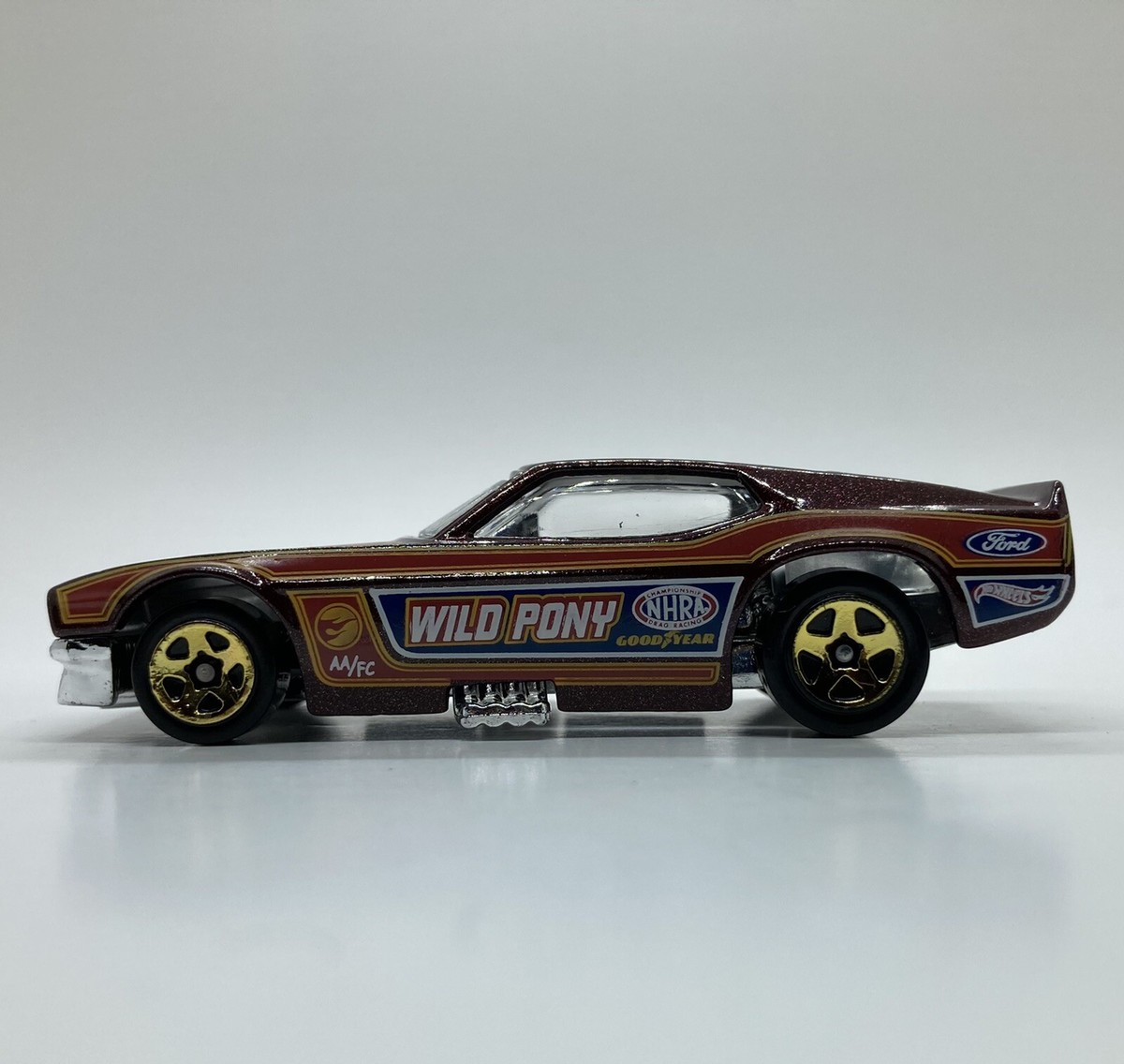 Hot Wheels 2022 '71 Mustang Funny Car Treasure Hunt Loose | eBay