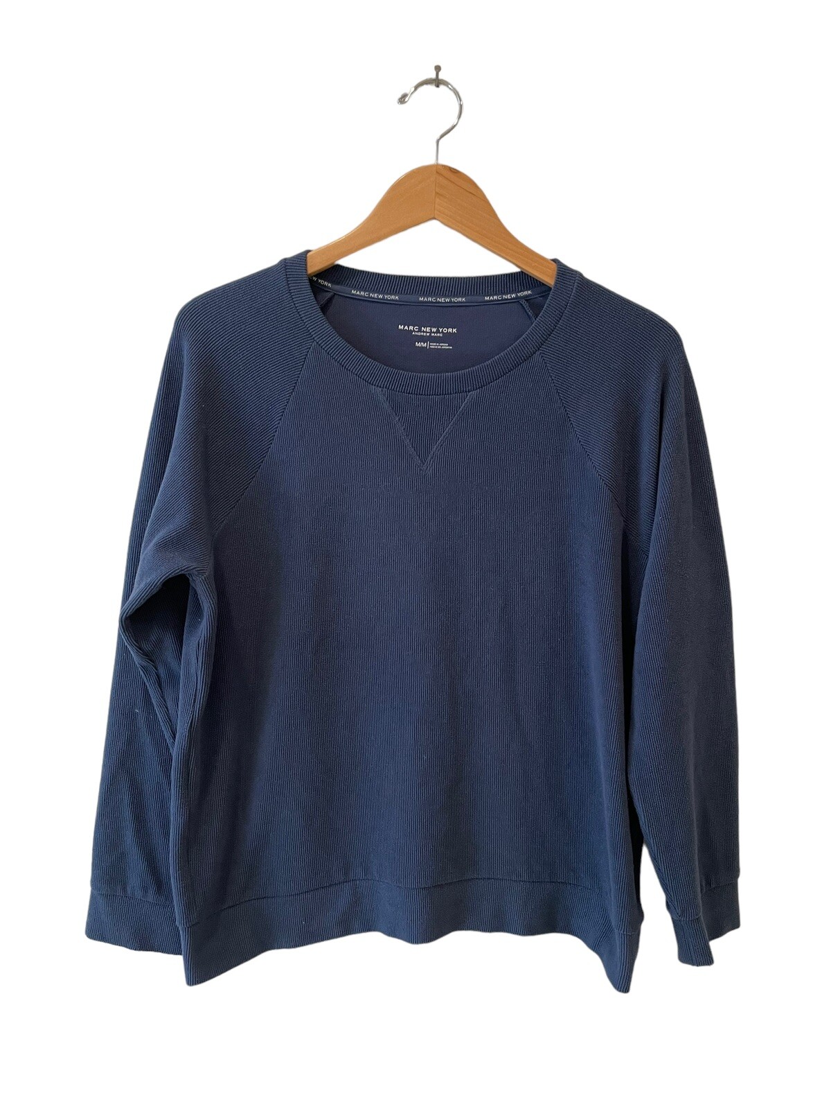 Marc New York Andrew Marc Sweater Blue Sweatshirt Men's SZ Small Good  Condion | eBay