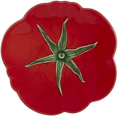 Tomato Bread & Butter Plates, Set of 4