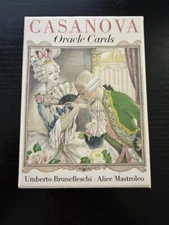 Casanova Oracle Cards By Umberto Brunelleschi and Alice Mastroleo Lo Scarabeo