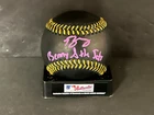 Benny Montgomery Rockies & The Jets Auto Signed BLACK Baseball Beckett WITNESS