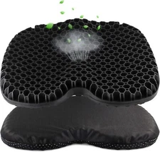 Anti Slip Kayak Seat Cushion,Thick Waterproof Seat Cushion Kayak Gel Seat Pad wi