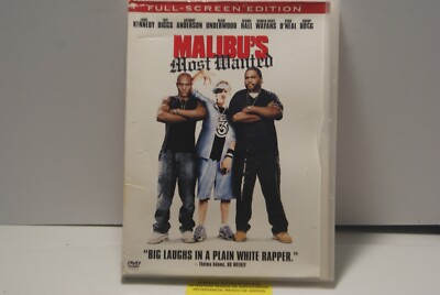 Malibu's Most Wanted DVD Jamie Kennedy Snapback Comedy Taye Diggs