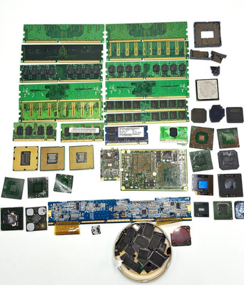Lot of 14 Mixed DDR1/2 Ram + i7 2600k + 2 dual core and  IC chips. Gold Recovery