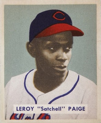 Satchel Paige pitching action shot Photo Print Reprint
