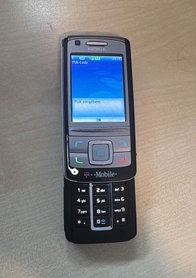 Nokia 6280 RM-78 Schwarz, Geprüft, Volle Funktion, Garantie, Händler, Top