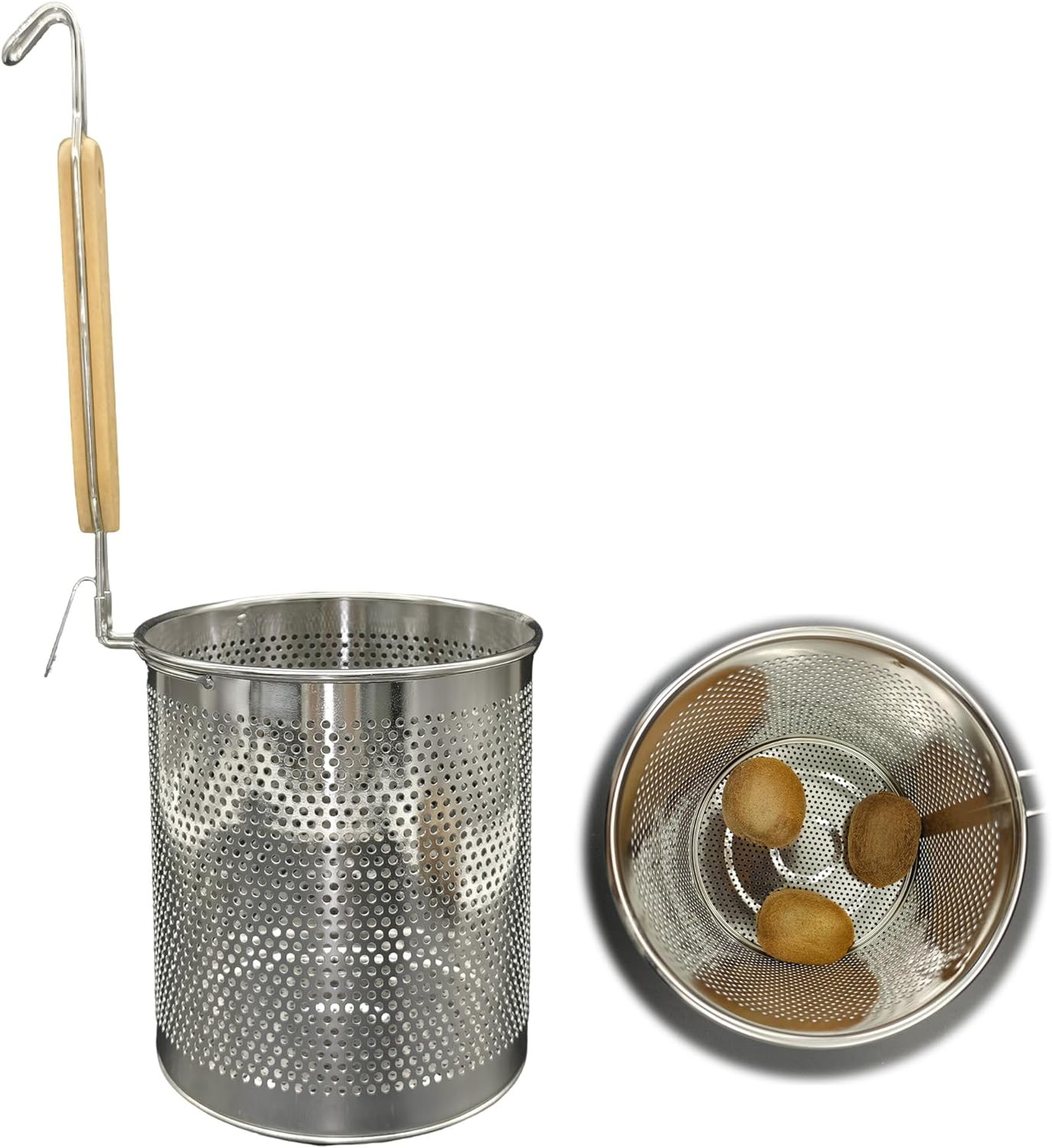 Cestello Pasta 16cm Acciaio Inox | Cucina Sostenibile e Salutare