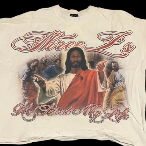 378 Brand 'He Saved My Life' Graphic T-Shirt
