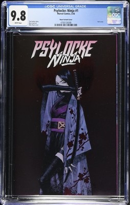 Psylocke: Ninja #1 - Dike Ruan Foil Variant Cover - CGC 9.8