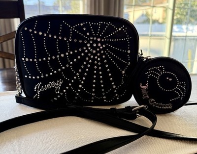Juicy Couture Spiderweb Haunted Couture Crossbody Bag VIRAL NWT | eBay