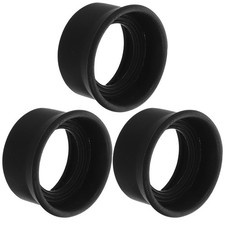3pcs Binocular Eye Cups Replacement Rubber Microscope Eyepiece Fits 31-33 Mm New